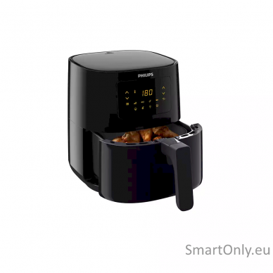 Philips Airfryer HD9252/90 Essential Power 1400 W Capacity 4.1 L Rapid Air technology Black 2