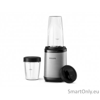 Philips Blender | HR2765/00 | Tabletop | 800 W | Jar material Tritan Plastic | Jar capacity 0.7 + 0.5 L | Ice crushing | Silver