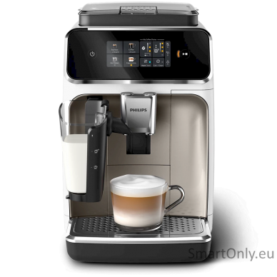 Philips Coffee maker | EP2333/40 | Pump pressure 15 bar | Built-in milk frother | Fully Automatic | 1500 W | White 2