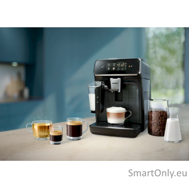 Philips Coffee maker | EP2333/40 | Pump pressure 15 bar | Built-in milk frother | Fully Automatic | 1500 W | White 4