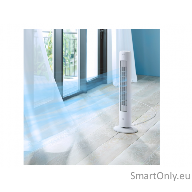 Philips | CX5535/00 | Tower Fan | White | Diameter 31 cm | Number of speeds 3 | 40 W | Yes 4