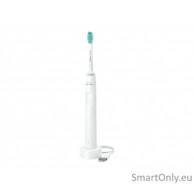 Philips Electric toothbrush HX3651/13 Sonicare Series 2100 Rechargeable, For adults, Number of brush heads included 1, Number of teeth brushing modes 1, White 2