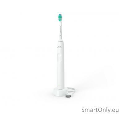 Philips Electric toothbrush HX3651/13 Sonicare Series 2100 Rechargeable, For adults, Number of brush heads included 1, Number of teeth brushing modes 1, White