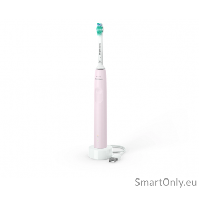 Philips Electric Toothbrush HX3673/11 Sonicare 3100 Sonic Rechargeable, For adults, Number of brush heads included 1, Pink, Number of teeth brushing modes 1, Sonic technology 2