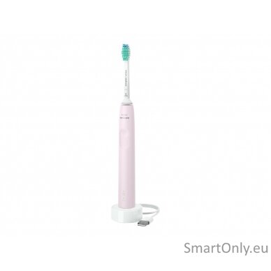 Philips Electric Toothbrush HX3673/11 Sonicare 3100 Sonic Rechargeable, For adults, Number of brush heads included 1, Pink, Number of teeth brushing modes 1, Sonic technology 4