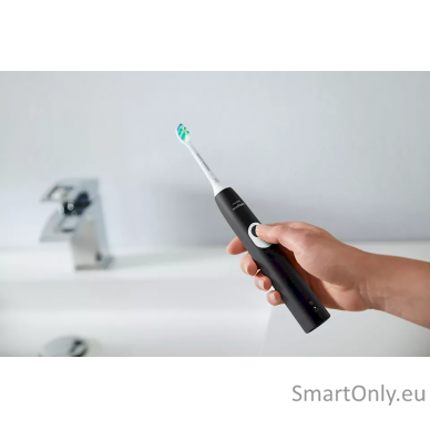 Philips Electric Toothbrush HX6800/63 Sonicare ProtectiveClean Rechargeable, For adults, Number of brush heads included 1, Black, Number of teeth brushing modes 1, Sonic technology 2