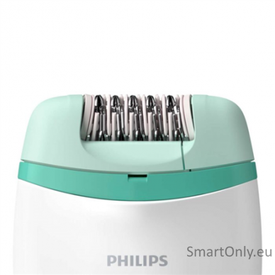 Philips Epilator Satinelle Essential BRE245/00 White/Green 2