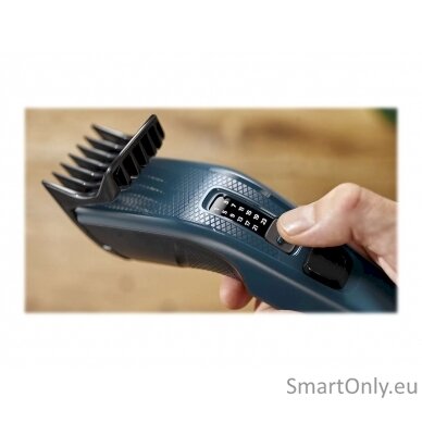 Philips Hair clipper HC3505/15 Corded, Number of length steps 13, Step precise 2 mm, Black/Blue 10