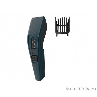 Philips Hair clipper HC3505/15 Corded, Number of length steps 13, Step precise 2 mm, Black/Blue 6