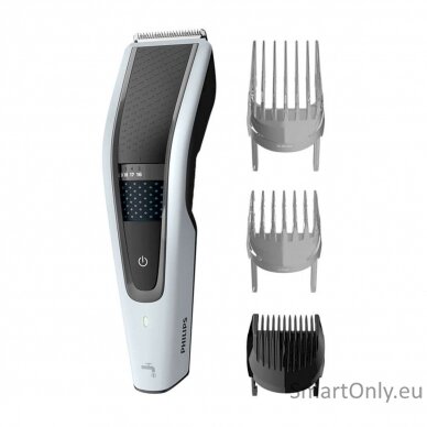 Philips Hair clipper HC5610/15 Cordless or corded, Number of length steps 28, Step precise 1 mm, Black/Grey