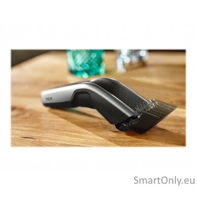 Philips Hair clipper series 5000 HC5630/15 Cordless or corded, Number of length steps 28, Step precise 1 mm, Black/Grey 9