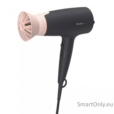 Philips Hair Dryer BHD350/10 2100 W, Number of temperature settings 6, Ionic function, Black/Pink 2