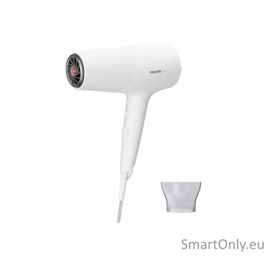 Philips Hair Dryer BHD500/00 2100 W, Number of temperature settings 3, Ionic function, White 5