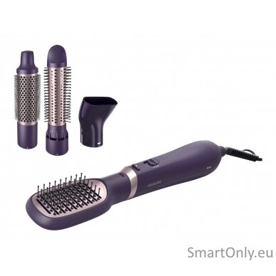 Philips Hair Styler BHA313/00 3000 Series Ion conditioning, Number of heating levels 3, 800 W, Purple