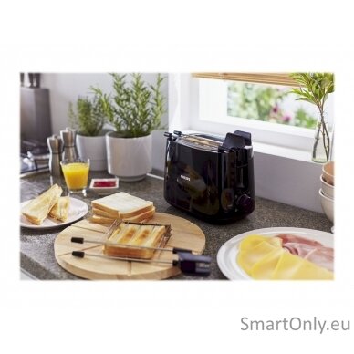 Philips HD2583/90 Daily Collection Toaster, Black Philips 1