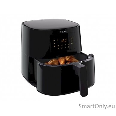 Philips | HD9270/90 Essential | Air Fryer XL | Power 2000 W | Capacity 6.2 L | Black 1