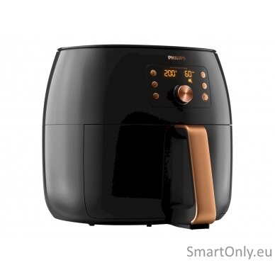 Philips | HD9867/90 | Premium Airfryer XXL | Power 2225 W | Capacity 7.3 L | Smart Sensing Technology | Black 1