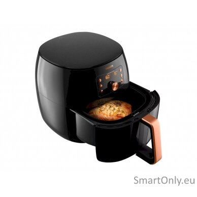 Philips | HD9867/90 | Premium Airfryer XXL | Power 2225 W | Capacity 7.3 L | Smart Sensing Technology | Black 2