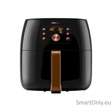 Philips | HD9867/90 | Premium Airfryer XXL | Power 2225 W | Capacity 7.3 L | Smart Sensing Technology | Black