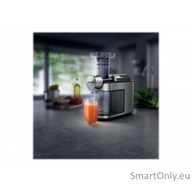 Philips HR1949/20 Slow Juicer, Pre- cleaning Function, 200 W, Grey | Philips 2