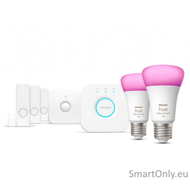 Philips Hue Secure Sensor Set WCA E27, Bridge, Sensors