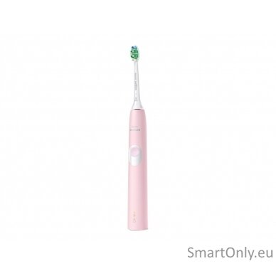 Philips HX6800/35 ProtectiveClean 4300 Sonic Electric toothbrush, 2 pcs, Black/Pastel Pink Philips 1