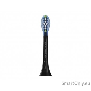 Philips Interchangeable Sonic Toothbrush Heads HX9042/33 Sonicare C3 Premium Plaque Defence Heads, For adults and children, Number of brush heads included 2, Sonic technology, Black 4