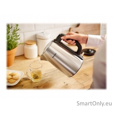 Philips Kettle HD9351/90 Electric 2200 W 1.7 L Stainless steel 360° rotational base Stainless steel 5