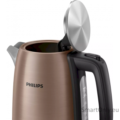 Philips Kettle HD9355/92 Viva Collection Electric  1740-2060 W 1.7 L Stainless steel 360° rotational base Copper 2