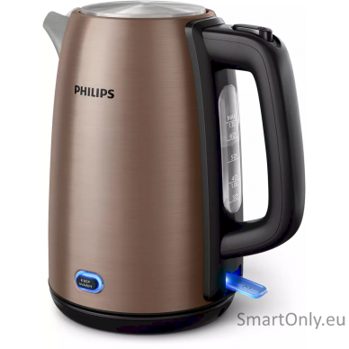 Philips Kettle HD9355/92 Viva Collection Electric  1740-2060 W 1.7 L Stainless steel 360° rotational base Copper