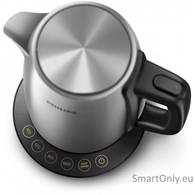 Philips Kettle HD9359/90 Electric 2200 W 1.7 L Stainless steel/Plastic 360° rotational base Grey 4