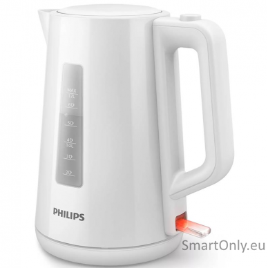 Philips Kettle Series 3000 HD9318/00 Electric 2200 W 1.7 L Plastic 360° rotational base White 1