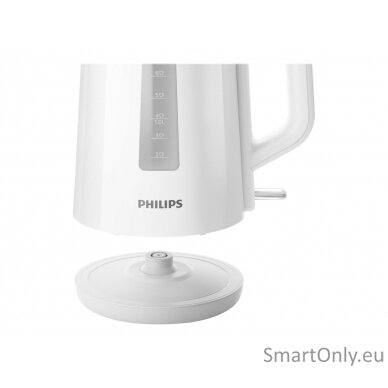 Philips Kettle Series 3000 HD9318/00 Electric 2200 W 1.7 L Plastic 360° rotational base White 9