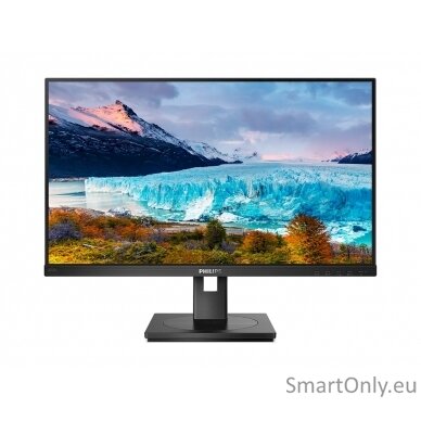 Philips LCD Monitor 272S1AE/00 27 ", FHD, 1920 x 1080 pixels, IPS, 16:9, Black, 4 ms, 250 cd/m², Headphone out, 75 Hz, W-LED system, HDMI ports quantity 1 11