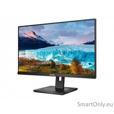 Philips LCD Monitor 272S1AE/00 27 ", FHD, 1920 x 1080 pixels, IPS, 16:9, Black, 4 ms, 250 cd/m², Headphone out, 75 Hz, W-LED system, HDMI ports quantity 1 12