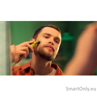 Philips OneBlade 360 Shaver/Trimmer, Face QP2730/20 Operating time (max) 60 min, Wet & Dry, Lithium Ion, Black/Yellow 1