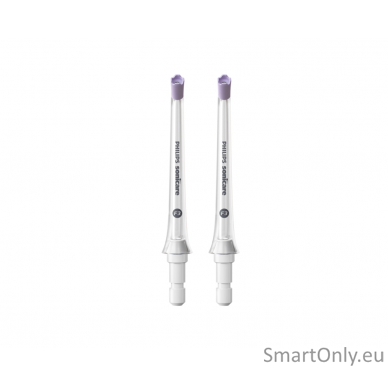 Philips Oral Irrigator nozzle HX3062/00 Sonicare F3 Quad Stream Number of heads 2, White/Purple