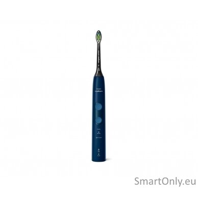 Philips ProtectiveClean 5100 Electric toothbrush HX6851/53 Rechargeable, For adults, Number of heads 2, Number of brush heads included 1, Dark Blue, Number of teeth brushing modes 3 2