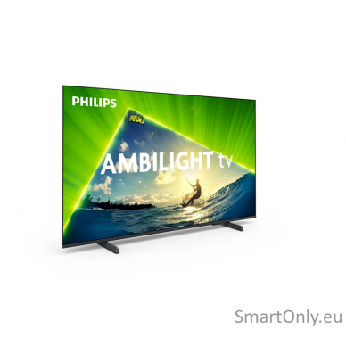 Philips QLED 4K Ambilight TV | 55PUS8209/12 | 55 | Smart TV | TITAN OS | UHD | Black 2