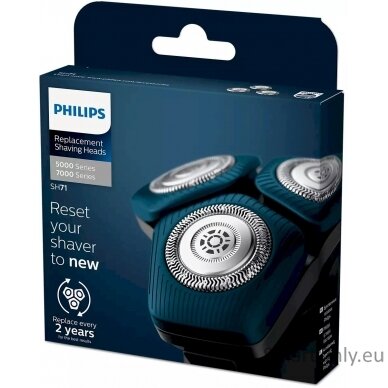 Philips Replacement shaving heads (3 pcs) SH71/50 3