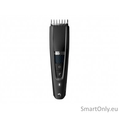 Philips Series 5000 Beard and Hair Trimmer HC5632/15 Cordless or corded, Number of length steps 28, Step precise 1 mm, Black 5