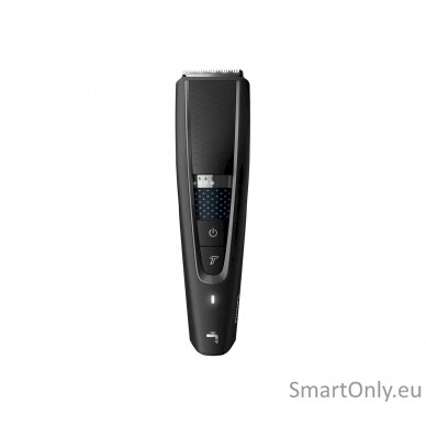 Philips Series 5000 Beard and Hair Trimmer HC5632/15 Cordless or corded, Number of length steps 28, Step precise 1 mm, Black 6