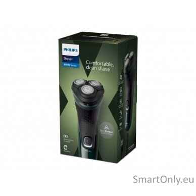 Philips | Shaver | X3002/00 | Operating time (max) 40 min | Wet & Dry | NiMH | Black 8