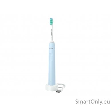 Philips Sonicare Electric Toothbrush HX3651/12 Rechargeable For adults Number of brush heads included 1 Number of teeth brushing modes 1 Sonic technology Light Blue 2