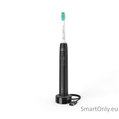 Philips Sonicare Electric Toothbrush HX3671/14 Rechargeable, For adults, Number of brush heads included 1, Number of teeth brushing modes 1, Sonic technology, Black