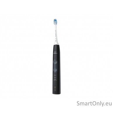 Philips Sonicare ProtectiveClean 5100 Electric toothbrush HX6850/47 Rechargeable, For adults, Number of brush heads included 2, Black, Number of teeth brushing modes 3, Sonic technology 4