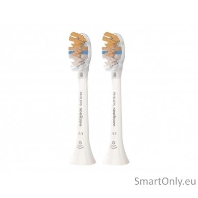 Philips Standard Sonic Toothbrush heads HX9092/10 A3 Premium All-in-One For adults, Number of brush heads included 2, White 3