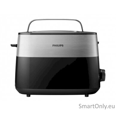 Philips Toaster HD2516/90 Daily Collection Power 830 W Number of slots 2 Housing material Plastic Black 7