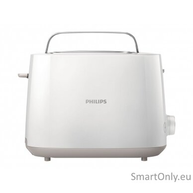 Philips Toaster HD2581/00 Daily Collection Power  760-900 W Number of slots 2 Housing material Plastic White 5