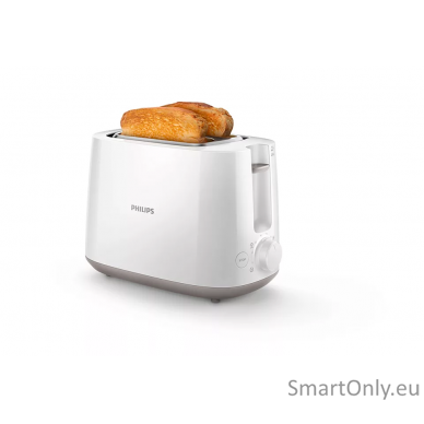 Philips Toaster HD2581/00 Daily Collection Power  760-900 W Number of slots 2 Housing material Plastic White 1